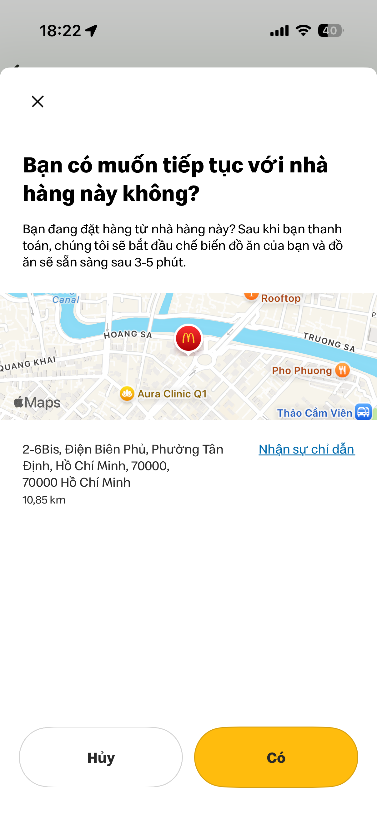 IMG 0631 - Popup xác nhận tiếp tục với cửa hàng Đa Kao